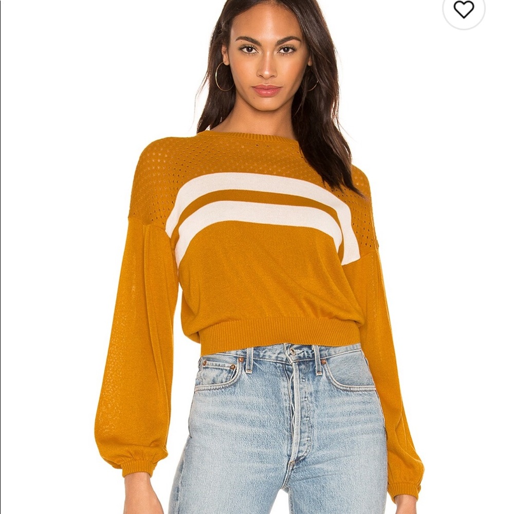 Peyton sweater by Heartloom (marigold, small)